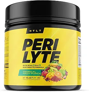 [BRSRMC3QBUMRYET6] Perilyte by HTLT | Hydrating Electrolyte Drink Mix | Optimal 2:1:1 Ratio BCAA Supplement | Post Workout Recovery Powder with 2750mg of Essential Amino Acids | Muscle Health EAA Supplement