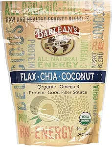 [BRSWIBT4PMHACYIZ] Barlean's Flax Chia Coconut Blend 24 oz