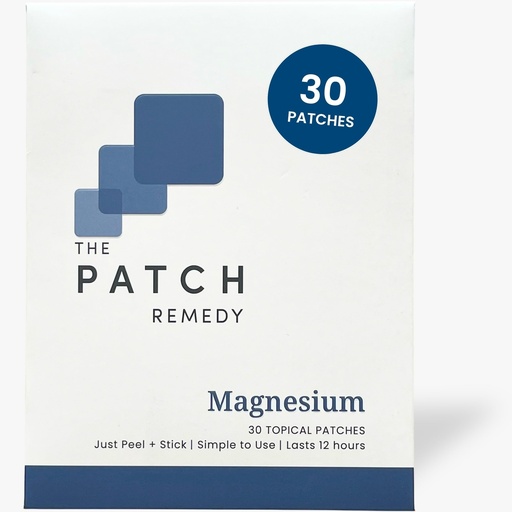[BRSROGAZCEIGEHY2] The Patch Remedy Magnesium Patch | Magnesium Glycinate | 30 Patches