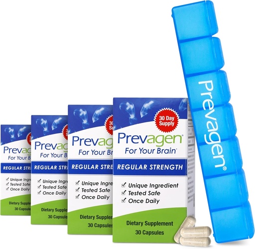 [BRSWKGYHB57BSFTU] Prevagen regular strong - 120 capsules (4个月供应) QQ为你的大脑设计了 10毫克 Apoaequorin Plus 维生素D3,配有7天药丸