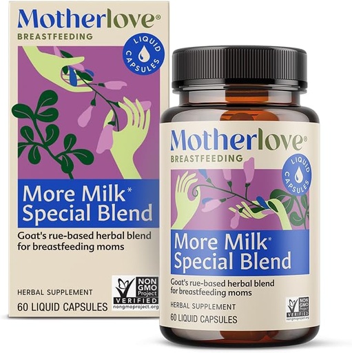 [BRSWIYDQCANGY3DM] Motherlove More Milk Special Blend (60 Liquid caps) Kräuter Lactation Supplement w/Goat’s Rue Brüste Gewebe und Unterstützung Brustmilch Versorgung zu bauen – Non-GMO, Bio Kräuter, Vegan, Kosher, Sojafrei