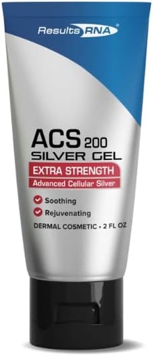 [BRSWIFY6BQBRODDU] Resultater RNA - ACS 200 Silver- Glutathione Gel - Avanceret cellular kolloid sølv Gel til Sårpleje & Superior Dermal Healing. Klinisk bevist. Anbefalet af Læger Worldwide (2 oz - 30 dag)