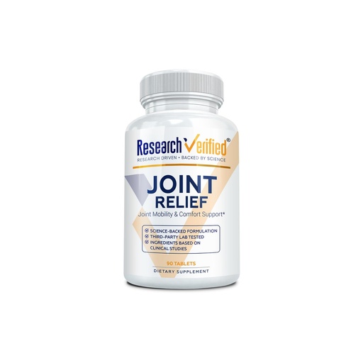 [BRSWKHD6AABGG3A7] Research Verified Joint Support - Glucosamine, MSM, Turmeric, Boswellia, BioPerine - Vegan - 90 Capsules - 1 Month Supply