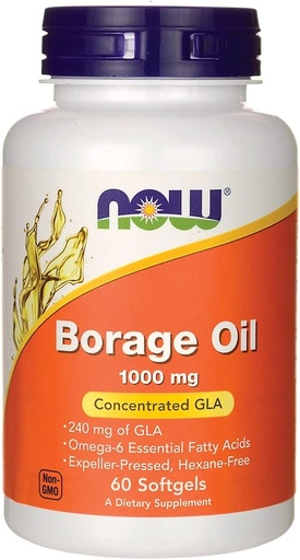 [BRSWIFYIPMIQG3LI] Now Foods Borage Oil, 240 Mg