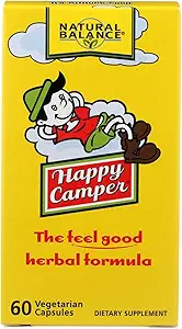 [BRSWIAQEBEDGCCAZ] Natural Balance Happy Camper - 60 Vegetarian Capsules