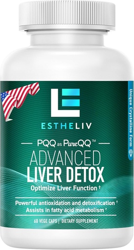 [BRSRAGAZCF7Q4D3D] Liver Cleanse Detox " Repair PQ + Inositol Formula, Actualizado V2.0 (Non Milk Thistle Suplemento y Artichoke Extracto), para la salud del hígado y el hígado Detox, Renew Liver Support