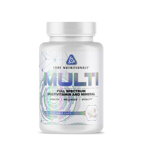 [BRSWYZYZCUMR4CDZ] Core Nutritionals Multi Full Spectrum Multivitamin | Full Daily Serving of Key Vitamins & Minerals | Spectra Antioxidant Blend | 120 Vegetable Capsules