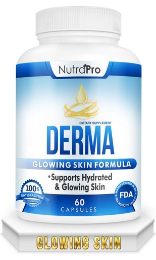 [BRSWYFL5B4DQKFLL] Dermal Repair Complex for Hydrated, Glowing Skin –Anti Aging Supplement with Phytoceramides & Alpha Lipoic Acid. Fast Results Hydration Pills Enhances Smoothness & Reduces Wrinkles. 60 Liquid Capsules