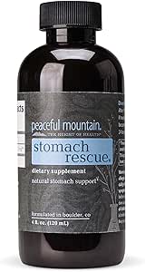 [BRSWIYQ2PNYQOAYV] Natural Stomach Support & Immunity Booster - with Elemental Silver & Peppermint Essential Oil to Help Ease Stomach Discomfort - 4 fl. Oz