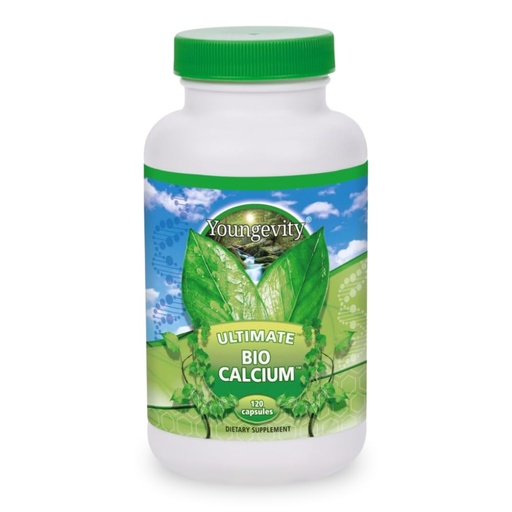 [BRSWIZI7C4BWADT6] Youngevity Bio Calcium™ - Bioavailable Chelated Calcium + Magnesium, Zinc, Copper, Potassium, Boron - Absorbable Bone Support Supplement - (120 Capsules)
