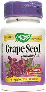 [BRSWIYY6OEAAA2DO] NATURES WAY, GRAPE SEED EXTRACT, STANDARIDZED, 30 CT
