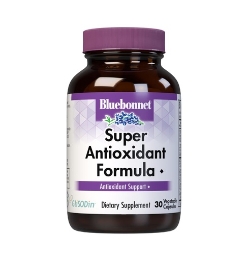 [BRSWIYQZBQPB4ALA] BlueBonnet Super Antioxidant Formula Vegetarian Capsules, 30 Count | Vegetarian