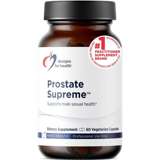 [BRSWIYDQOMFBY3I3] Designs for Health Saw Palmetto Prostate Supplement for Men - Prostate Supreme with Saw Palmetto, DIM, Vitamins, Nettle, Zinc + Chrysin - Non-GMO, Soy Free (60 Capsules)