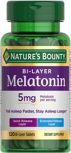[BRSROCD6AV6RMFLH] BiLyr Melatn 5mg 24x120 TAB US