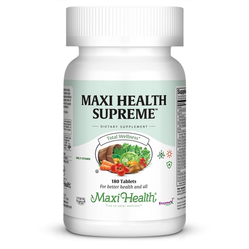 [BRSWIYAKCUOQ23TG] Multivitamin for Men & Women – Supreme High Potency Daily Multi with Minerals, CoQ10 & Antioxidants – Energy, Immune Support, Bone, Heart & Wellness – Vitamin A, C, D, E, B12, B6 & Biotin 180 Tablets
