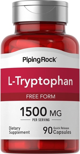 [BRSRM2Q5BMFWAETV] Piping Rock L-Tryptophan 1500 mg 