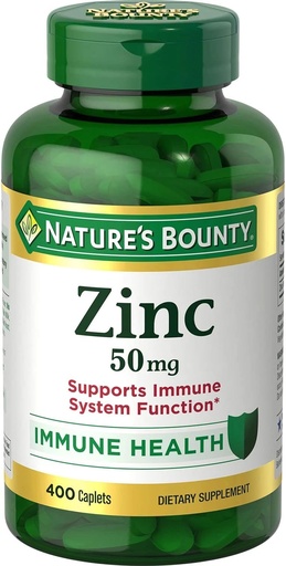 [BRSW2BITBYNWGADP] Zinc 50mg 400 Count