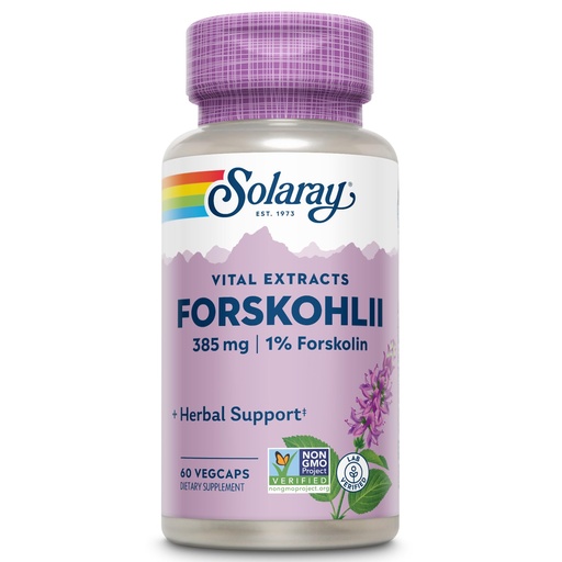 [BRSWIYTYO4GBQD3C] SOLARAY - Forskohlii, 385 mg | 60 Capsules