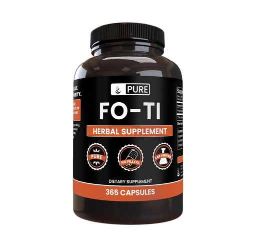 [BRSWYCADDMPRMHY7] Pure Original Ingredients Fo-Ti (365 Capsules) No Magnesium Or Rice Fillers