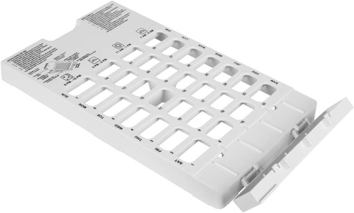 [BRSWYZQBOACAIAA7] Ezy Dose 28-Day Weekly Tray voor pillen, medicijnen, vitamine, gebruik met eenheidsdosis Cold Seal System Planner, 2XL