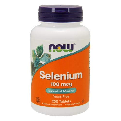 [BRSWIZTYCQMGG2DU] Selenium, 100mcg, 250 Tabs by Now Foods (Pack of 6)