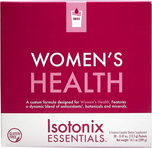 [BRSWGZYKBV5BA2T2] Isotonix Essentials Women's Health - Multivitamin com Colágeno, Vitamina C, Probióticos, Cabelo, Pele e Nails Suportar, Aumenta a Saúde Imune & Vitalidade, 30 Pacotes