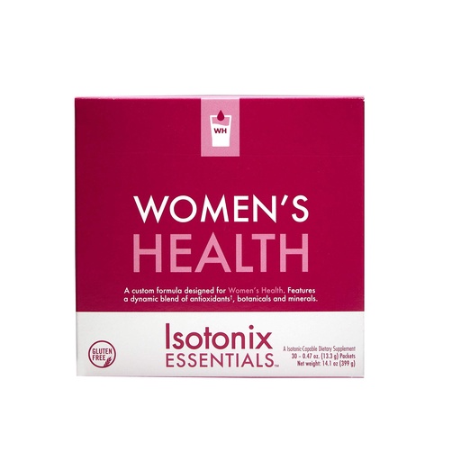 [BRSWGZYKBV5BA2T2] Isotonix Essentials Women’s Health Multivitamin Powder – B Vitamins, Iron (SunActive) & Pycnogenol for Energy, Skin, Bone & Immune Support, Isotonic Packets, 30 Servings