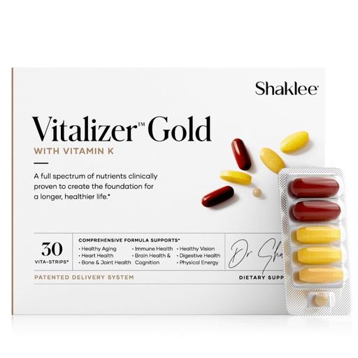 [BRSWIEITOQIGYDLM] Shaklee - Vitalizer™ Gold - 30 Vita-Strips®