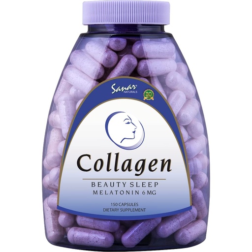 [BRSRMY32OUIAOYI2] Sanar Naturals Collagen Pills with Vitamin (150 Capsules, Beauty Sleep)