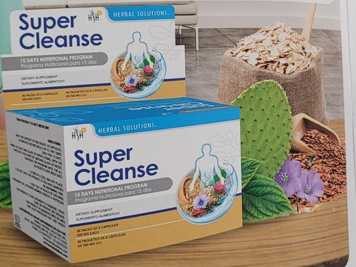 [BRSWGGA6BZYQKHYU] Super Cleanse by Herbal Solutions: 15-Day Extra Strength Detox Program for Comprehensive Digestive System Cleansing - Colon Cleanse and Liver Cleanse