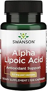 [BRSWIYT7PMBQE2TE] Swanson Alpha Lipoic Acid 50 Milligrams 120 Capsules