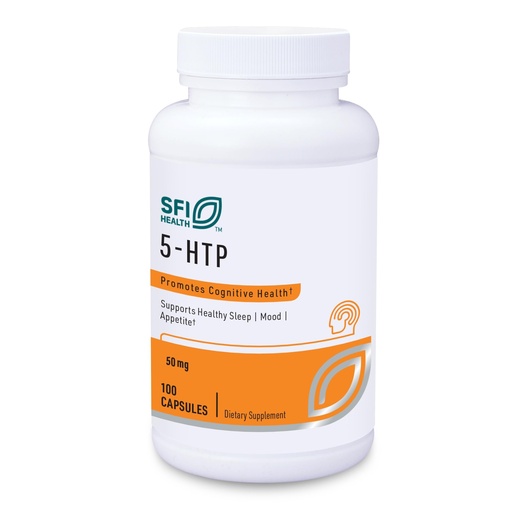 [BRSWIGA7DINAKAIZ] Klaire Labs SFI Health 5-HTP 50 mg - Hypoallergenic 5-HTP from Griffonia Seed Extract - Hydroxytryptophan Serotonin Support Supplement to Promote Mood (100 Capsules)