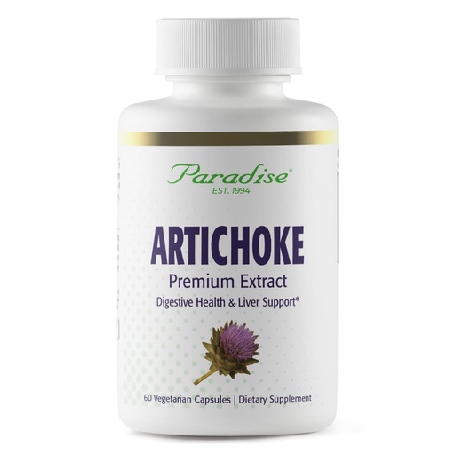 [BRSWIYT7O4IWMETY] Paradise Herbs Artichoke Extract, Supports Digestive Health, Active Whole Spectrum, 250mg, Vegan, Non GMO, Gluten Free, 60 Vegetarian Capsules