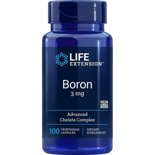 [BRSRAYYZCUHBUDTX] Life Extension DHEA 25mg and Boron 3mg - Supplements for Hormone Balance, Bone Health, Immune & Nervous System Support