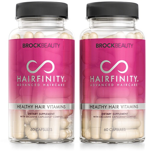 [BRSWIHYQAUORCYDA] Hairfinity Hair Vitamins - Scientifically Formulated with Biotin, Amino Acids, and a Vitamin Supplement That Helps Support Hair Growth - Vegan - 120 Veggie Capsules (2 Month Supply)