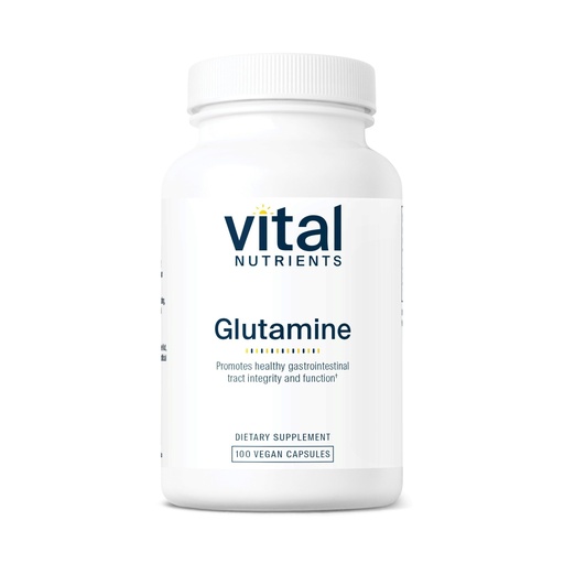[BRSWIYQFPIEGMYI5] Vital Nutrients Glutamine - 3400mg L-Glutamine - Healthy Gastrointestinal Tract Function - Gluten, Dairy, Soy Free - Non-GMO - 90 Glutamine Capsules