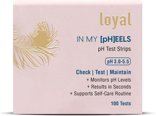 [BRSW2FITCJ7QEG3D] Loyal in My [PH] EELS Feminine pH Test Strips 3-5.5 | Monitors pH Levels | Results in Seconds | Supports Self-Care Routine (100 Tests)