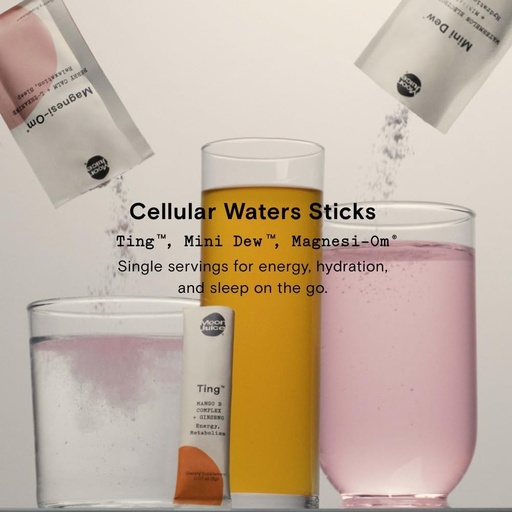 [BRSROGIOCINAO3D5] Moon Juice Magnesi-Om, Ting &amp; Mini Dew Stick Set Single Servings of Relaxation, Energy & Hydration Supplements ← Berry, Mango & Watermelon Flavor ← 15 Servings