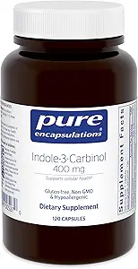 [BRSWIY34DN6AMDI5] Pure Encapsulations Indole-3-Carbinol 400 mg | Supports Healthy Breast, and Cervical Cell Function | 120 Capsules
