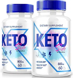 [BRSRAGT5CR6GYHI6] (2 Pack) Keto Side Capsules, Premium Supplement to Support Active Lifestyle, All- Natural Keto Support to Achieve Fit and Healthy Body, KetoSide Detox Pills Reviews (120 Capsules)