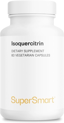 [BRSWKFL4AAIWGHLE] Supersmart - Alpha Glycosyl IsoQuercitrin 200mg per Day - Bioactive Quercetin EMIQ - Flavonoid Supplement | Non-GMO & Gluten Free - 60 Vegetarian Capsules