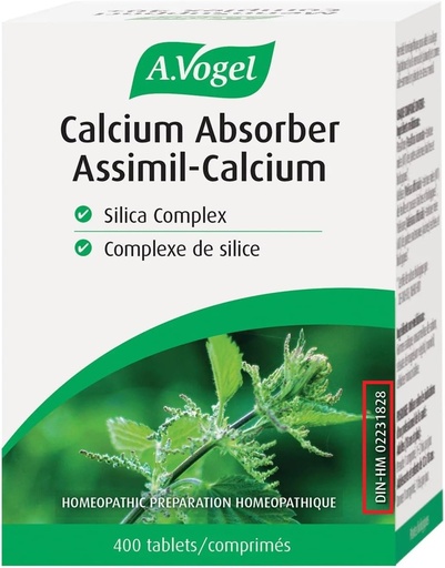[BRSWIGQROUMQCF3K] A. Vogel, Calcium Absorption 400 tabs