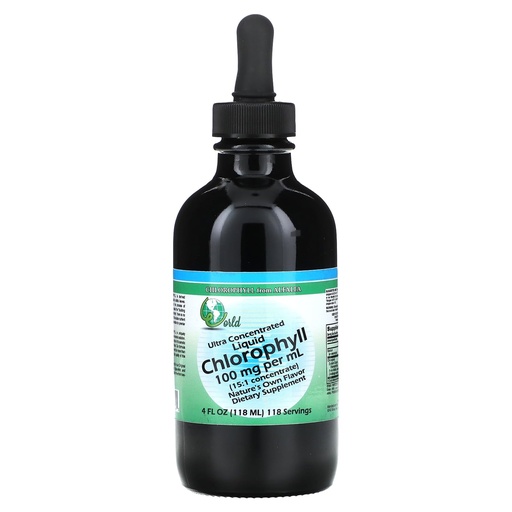 [BRSWI2QEBQDAO232] World Organic Liq Chlorophyll 15:1 Concentrate, 0.02 Pound