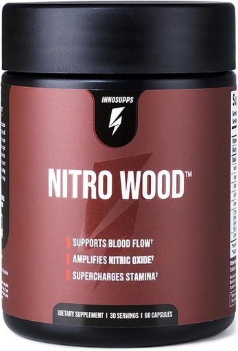 [BRSW2GT6CUPBO2A4] InnoSupps Nitro Wood - Podporuje zdravý krevní tok 124; oxidy dusíku dodatek 124; přírodní imunitní podpora 124; (60 Vegetariánské kapsle)