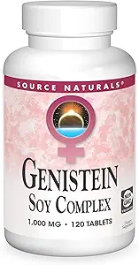 [BRSWIZQNBYCWMALG] Source Naturals Genistein 1000 Mg (Eternal Woman), 120 Tablets
