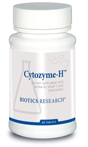 [BRSWIYQ4CIDBOD32] Biotics Research Cytozyme H Glandular Cardiovascular Support, Bovine Heart Concentrate, Promotes Muscular Support, Boosts Energy, SOD, Catalase, Potent Antioxidant Activity 60 Tablets