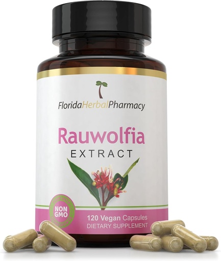 [BRSW2BLYCAAWCCI2] Florida Taimne Apteek, Rauwolfia Extract Supplement kapslid