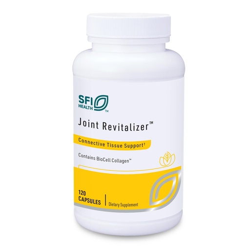 [BRSWIYYZDIJRAFI3] Klaire Labs SFI Health Joint Revitalizer - Patented Hydrolyzed Collagen Peptide Formula with Chondroitin, MSM & Hyaluronic Acid, Hypoallergenic Connective Tissue Support (120 Capsules)
