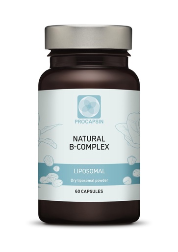 [BRSRA237AAPGCYLH] Natural Liposomal B Complex Capsules with All 6 Important B Vitamins (60)