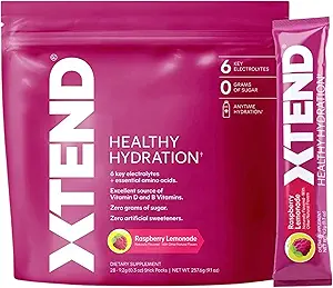 [BRSRMGADBMIQICI2] Xtend Hydration 1 Serv - 28pk Raspberry Lemonade